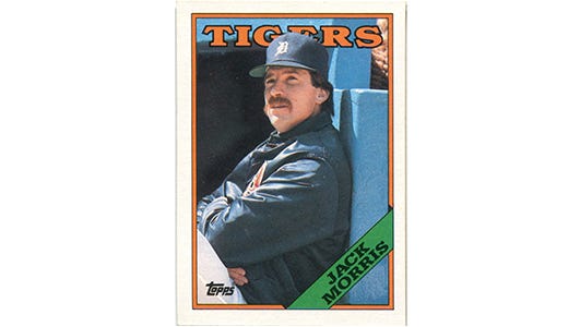 1988 Set Topps Detroit Tigers Team Baseball Cards